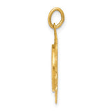 St. Christopher Medal Charm in 14K Yellow Gold - Roxx Fine Jewelry
