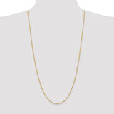 2.0mm Solid Rope Chain Bracelet or Necklace in 14K Yellow Gold