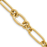 Fancy 10mm Paperclip 18" Necklace and Bracelet