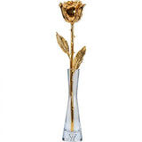 Forever® Rose 24K Yellow Gold-Plated Fully Dipped Real Long Stemmed Rose