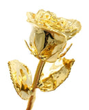 Forever® Rose 24K Yellow Gold-Plated Fully Dipped Real Long Stemmed Rose