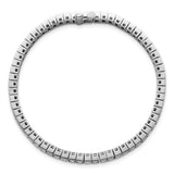 Princess Cut 7.00 ct. TCW Lab Grown Diamond Tennis Bracelet in 14K White or Yellow Gold