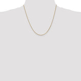 1.3mm Box Chain in 14K Yellow Gold