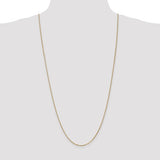 1.3mm Box Chain in 14K Yellow Gold