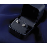 .50 ct. TCW 14K Gold Round Brilliant Cut Lab Grown Diamond Stud Earrings