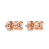 .50 ct. TCW 14K Gold Round Brilliant Cut Lab Grown Diamond Stud Earrings