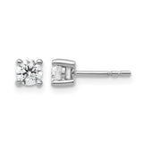 .50 ct. TCW 14K Gold Round Brilliant Cut Lab Grown Diamond Stud Earrings