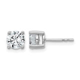 1.50 ct. TCW Round Brilliant Lab Grown Diamond Stud Earrings in 14K Gold - Roxx Fine Jewelry