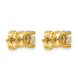 1.50 ct. TCW Round Brilliant Lab Grown Diamond Stud Earrings in 14K Gold - Roxx Fine Jewelry