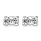 2 ct. TCW Round Brilliant Lab Grown Diamond Stud Earrings in Platinum