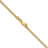 2.0mm Gold Filled Curb Chain 16", 18" or 20" - Roxx Fine Jewelry