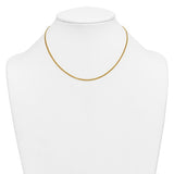 2.0mm Gold Filled Curb Chain 16", 18" or 20" - Roxx Fine Jewelry
