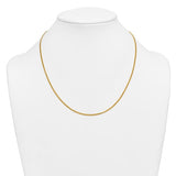 2.0mm Gold Filled Curb Chain 16", 18" or 20" - Roxx Fine Jewelry