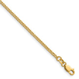 2.0mm Gold Filled Curb Chain 16", 18" or 20" - Roxx Fine Jewelry