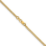 2.3mm Gold Filled Curb Chain 16", 18" or 20" - Roxx Fine Jewelry
