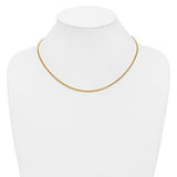 2.3mm Gold Filled Curb Chain 16", 18" or 20" - Roxx Fine Jewelry