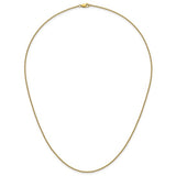 2.3mm Gold Filled Curb Chain 16", 18" or 20" - Roxx Fine Jewelry