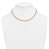 3.5mm Gold Filled Curb Chain 16", 18" or 20" - Roxx Fine Jewelry