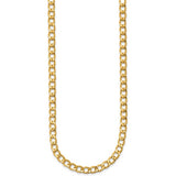 5.25mm Gold Filled Curb Chain 16", 18" or 20" - Roxx Fine Jewelry