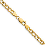 5.25mm Gold Filled Curb Chain 16", 18" or 20" - Roxx Fine Jewelry