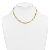 5.25mm Gold Filled Curb Chain 16", 18" or 20" - Roxx Fine Jewelry