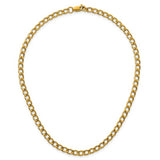 5.25mm Gold Filled Curb Chain 16", 18" or 20" - Roxx Fine Jewelry