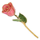 Forever® Rose 24K Gold Trimmed Pink Passion Rose - Roxx Fine Jewelry