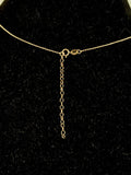 Multi Gemstone Station Necklace in 14K Yellow Gold