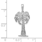 Tropical Palm Tree Pendant 3 Styles in 14K Gold