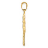 Tropical Palm Tree Pendants - 2 Sizes in 14K Gold