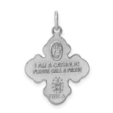 Gothic Four-Way Cross Pendant in Sterling Silver - Roxx Fine Jewelry
