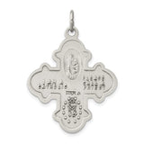 Gothic Four-Way Cross Pendant in Sterling Silver - Roxx Fine Jewelry