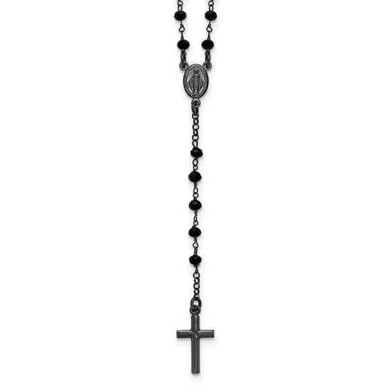 Black Crystal Bead 18
