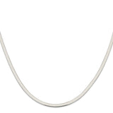 3mm Magic Herringbone Chain in .925 Sterling Silver