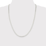 3mm Magic Herringbone Chain in .925 Sterling Silver
