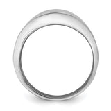 Radiant Essence™ 21mm Wide Dome Ring in .925 Sterling Silver