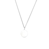 First Holy Communion Medal Necklace in Sterling Silver - Roxx Fine Jewelry