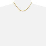 3mm Silky Herringbone Chain in 14K Yellow Gold