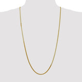 3mm Silky Herringbone Chain in 14K Yellow Gold