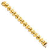 San Marco Bracelet 14mm in 14K Yellow Gold