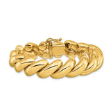 San Marco Bracelet 14mm in 14K Yellow Gold