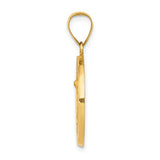 St. Michael the Archangel Pendant in 14K White or Yellow Gold - 3 Sizes - Roxx Fine Jewelry