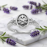 Sacred Heart of Jesus Ring in 14K Gold