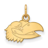 University of Kansas KU Jayhawks® Official NCAA® Licensed 14K Gold 18" Pendant Necklace