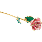 Forever® Rose 24K Gold Trimmed Pink Pearl Rose - Roxx Fine Jewelry