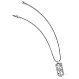 Edward Mirell® Pallas™ Collection Titanium Cable Dog Tag Necklace Black or Silver - Roxx Fine Jewelry