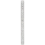 Vertical Bar Diamond Necklace and Earrings in 14K Gold - Roxx Fine Jewelry
