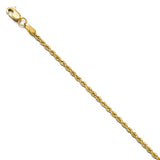 Byzantine Chain 2.50mm in 14K Yellow Gold - Roxx Fine Jewelry