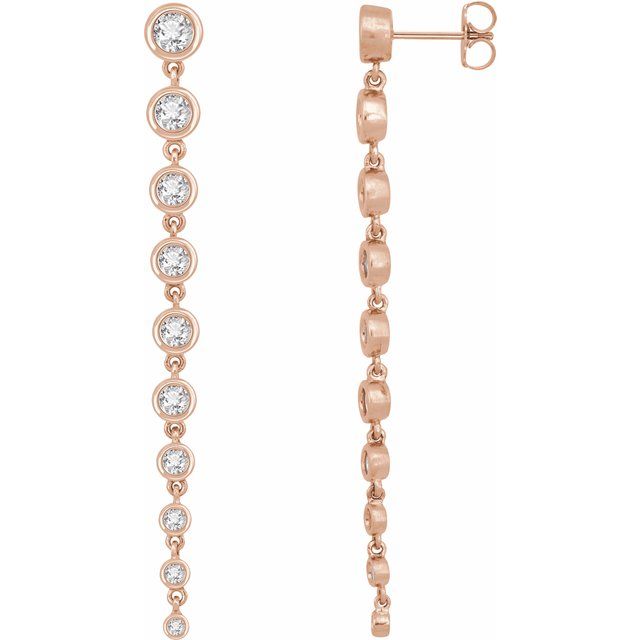 Amazon.com: BSTGFTF 18K Gold Linear Swirl Wire Dangle Earrings for Women:  Clothing, Shoes & Jewelry