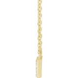 302® Fine Jewelry MAMA Diamond Necklace or Bolo Bracelet in 14K Gold